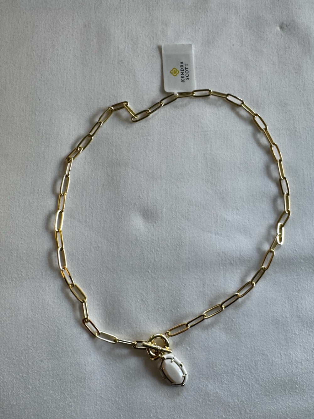 Kendra Scott Elisa enamel necklace chain